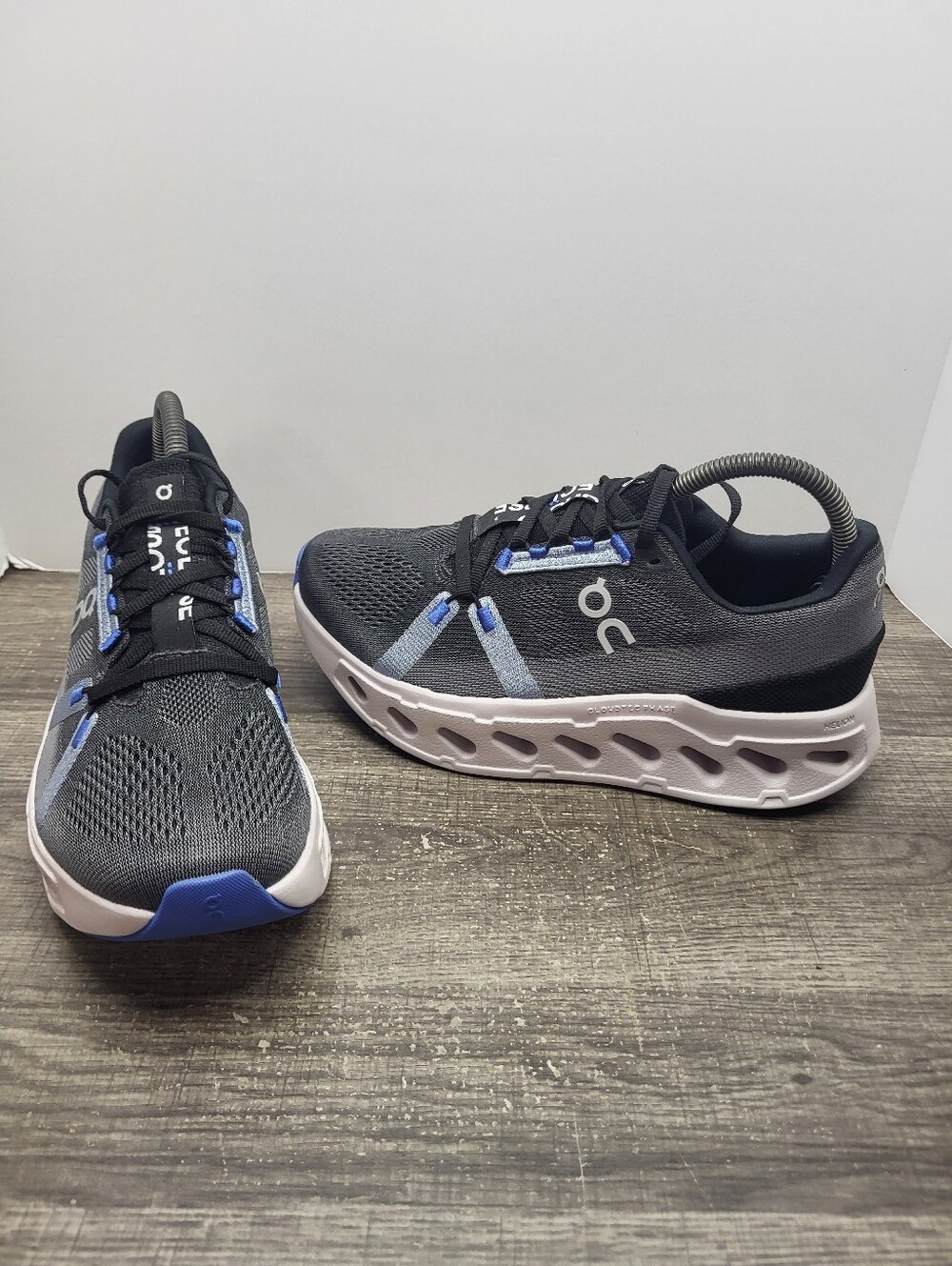 On Cloud Eclipse Shoes Black Frost Womens 8 Sneakers Trainers Athletic Running